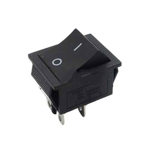 Bootswippschalter zum 1 Teile/los KCD4 Wippschalter ON-OFF 2 Position 4PIN 6PIN Netzschalter 3 Position 16A(Green) von MECHURA