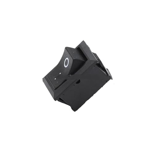 Bootswippschalter zum 10 STÜCKE KCD1 2PIin 3Pin Auto Wippschalter 6A/10A 250 V/125 V Rot Gelb Grün Blau schwarz Taste KCD1(Black 3Pin) von MECHURA