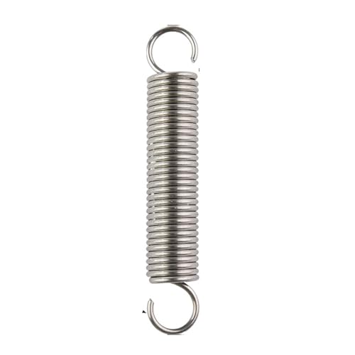 Federstahl-Doppelhaken-Zugfeder Zugfeder-Auszugslänge 30-200 mm, Drahtdurchmesser 1,5 2,0 mm(70mm(1PCS),10mm,2.0mm) von MECHURA