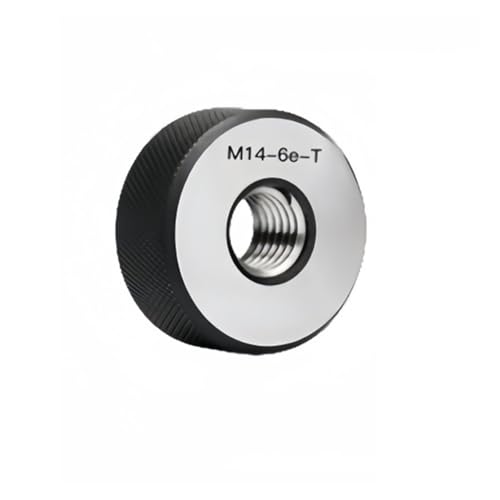 Gewinderinglehre 1SET M16-M30 Nicht-Standard Metric Feine Zahn Gewinde Ring Gauge Messen Werkzeug(M27X1.5 6e TZ) von MECHURA