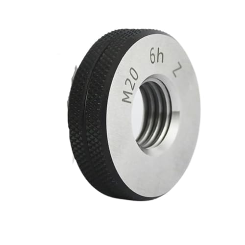 Gewinderinglehre 1SET Nicht-Standard Metrische Feinzahn Gewinde Ring Gauge(M18X1.5-5h) von MECHURA