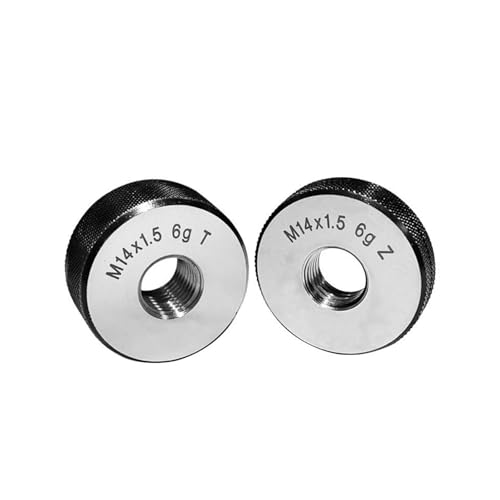 Gewinderinglehre 1SETNicht-Standard Metrische Feine Zahn Gewinde Ring Gauge Messen 6g Werkzeug M32 M33 X 1,5 0,5 1,25 0,75 1 2 3 prüfung werkzeuge(M32X1.0-6g T Z) von MECHURA