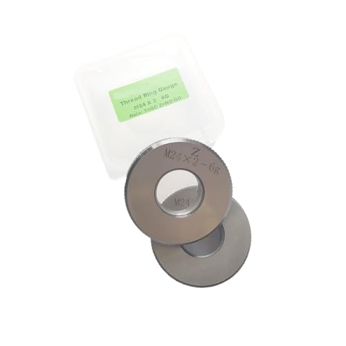 Gewinderinglehre 6g Metrisches Gewinde-Ringlehren-Set, Gewinde-Ringlehren-Messgeräte M17 M18 M19 M20 M21 M22 M23 M24 M25 M26 M27 M28 M29 M30 M31 M32M33(M28,X1.5mm 6G 1set) von MECHURA