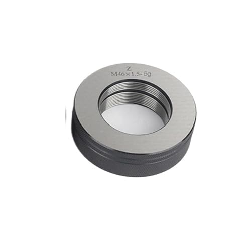 Gewinderinglehre Metrisches Gewinde-Lehrring-Set Feingewinde Gewinde-Lehrringe Lehren-Sets(Pitch 3mm 6G 1set,M47) von MECHURA