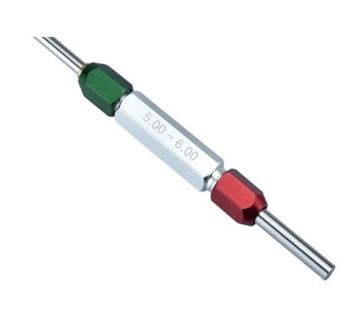 Pin-GaGriff aus Aluminiumlegierung 10 STÜCKE Nadellehre Griffklemme Schaftstiftstecker/Messstab, verstellbarer Doppelkopfhalter(Clamp range 13-14mm) von MECHURA
