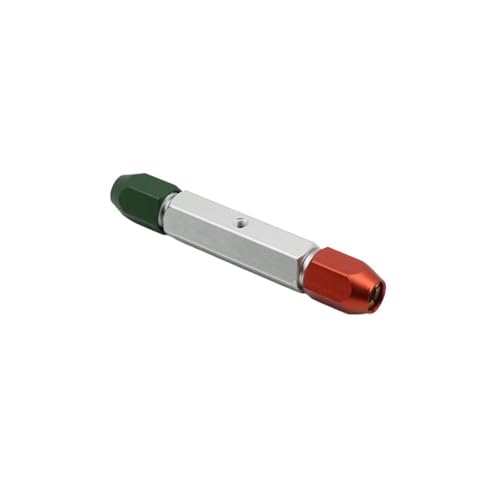 Pin-GaGriff aus Aluminiumlegierung Automatisches Prüfvorrichtungswerkzeug, doppelseitiger Griff aus Aluminiumlegierung und Nadellehrenhalter(Silver) von MECHURA