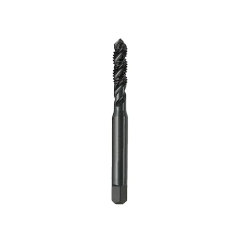 Spiralspitze Gewindebohrer Spiral-Spitzgewindebohrer UNC UNF 2-56 4-40 6-32 10-24 1/4 3/16 3-48 4-40 4-48(Light Black) von MECHURA