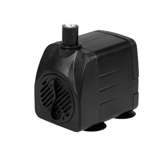 Wasserpumpe IP68 wasserdichte Tauchbrunnenpumpe for Aquarien, Vogelbäder, Teichbrunnen mit LED-Leuchten(10W-E) von MECHURA