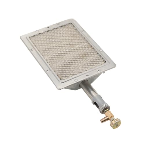 MECUTP BBQ Infrarotbrenner Gasgrill, Keramikbrenner, Infrarot Seitenbrenner, Keramik Gasbrenner, BBQ Brenner/Backbrenner/Infrarot Grill Zum Kochen Grillen Braten Camping - 22x17x13cm von MECUTP