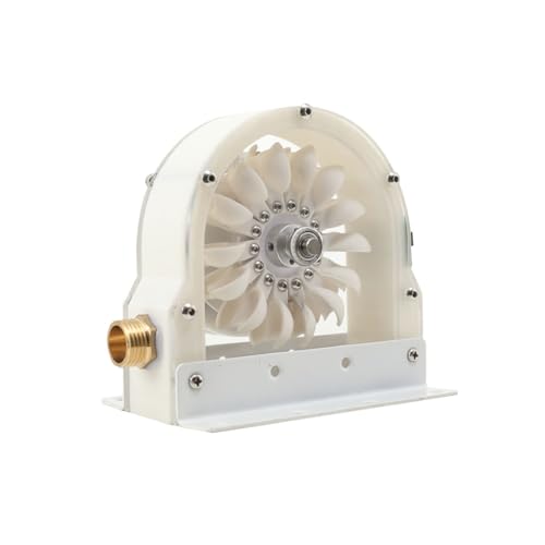 MECUTP Wasserrad Generator 100W Wasser-HydroGenerator Wasserrad Generator, Mini-Wasserkraft-Turbinen, Disc Power Generation Wasserkraftgeneratoren Für Draussen/Familie von MECUTP