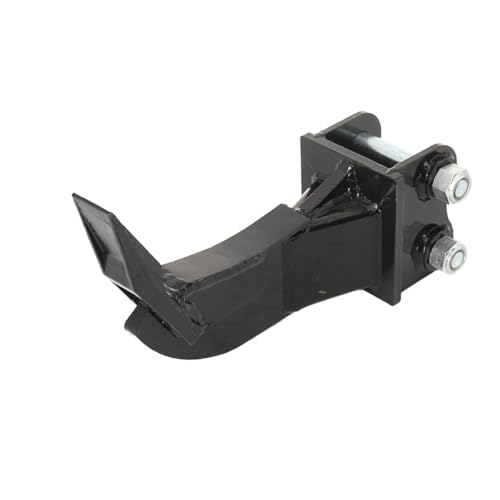 Ripper Aufsatz Haken Trenner Zähne Mini Bagger Ripper Vertikutierer Hakentrenner Bodenbruchwerkzeug für Minibagger von 0,8 bis 2 Tonnen - Lochdurchmesser 2,5 cm / 0,98 Zoll von MECUTP