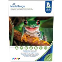 MediaRange Fotopapier MRINK108 DIN A4 hochglänzend 160 g/m² von MEDIARANGE