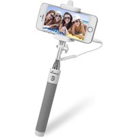 MediaRange Selfie Stick weiß/grau von MEDIARANGE