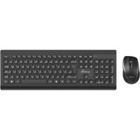 MediaRange Tastatur-Maus-Set kabellos MROS104 schwarz von MEDIARANGE