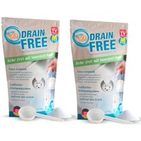 Mediashop - Pure100 Drain Free Doppelpack - kraftvoller Reinigungsschaum - beseitigt jede Verstopfung und Ablagerung in den Rohren - Abflussreiniger von MEDIASHOP