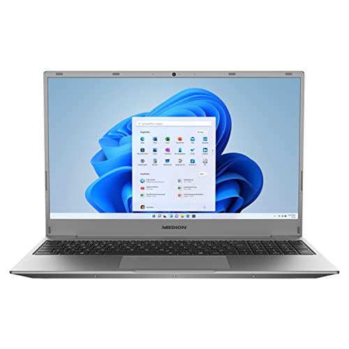 MEDION E16402 40,7 cm (16,1 Zoll) Full HD Notebook (Intel Core i3-1115G4 Prozessor, 8 GB DDR4 RAM, 512 GB M.2 PCIe SSD, Intel Iris Xe Grafik, HD Webcam, Win 10 Home) von MEDION