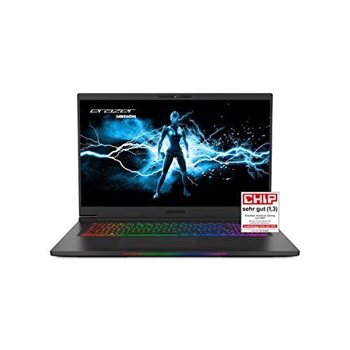 MEDION ERAZER Beast X30 43,9 cm (17,3 Zoll 100% sRGB 165Hz) QHD Gaming Notebook (Intel Core i9-12900HK, 64GB DDR5 RAM, 2TB PCIe SSD, GeForce RTX 3080 Ti 16GB GDDR6 VRAM, Win 11 Home) von MEDION