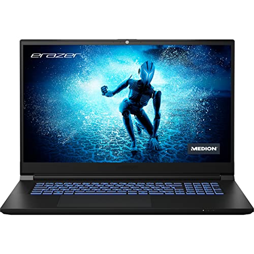 MEDION ERAZER Defender P20 43,9 cm (17,3 Zoll 144Hz) Full HD Gaming Notebook (Intel Core i7-12700H, 32GB DDR4 RAM, 1TB PCIe SSD, NVIDIA GeForce RTX 3060 6GB GDDR6, RGB Backlit Keyboard, Win 11 Home) von MEDION