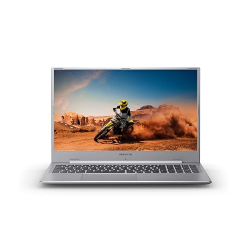 MEDION S17413 43,9 cm (17,3 Zoll) Full HD Laptop (Intel Core i5-1235U, 16GB DDR4 RAM, 1TB M.2 SSD, Intel Iris Xe Grafik, HD Webcam, Win 11 Home) von MEDION