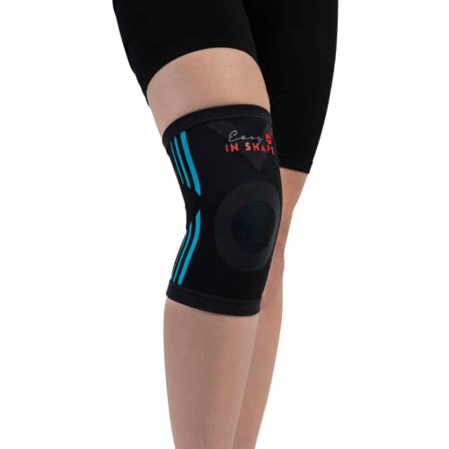 MEDOSAN Kniebandage, elastisch | für Sport & Alltag | schwarz (S/M) von MEDOSAN