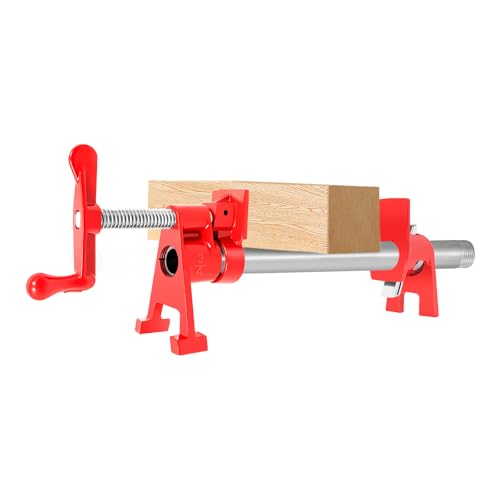 MEELRYD 4 Pcs Rohr-Schraubzwinge, Holzleimrohrschellen Set, Schnellspanner Clamp, Rohrklemmen, Korpuszwingen für Schlauch, Kabel, Familie Wasser Rohr usw MEELRYD 4 Pcs Rohr-Schraubzwinge, Holzleimrohrschellen Set, Schnellspanner Clamp, Rohrklemmen, Korpuszwingen für Schlauch, Kabel, Familie Wasser Rohr usw von MEELRYD