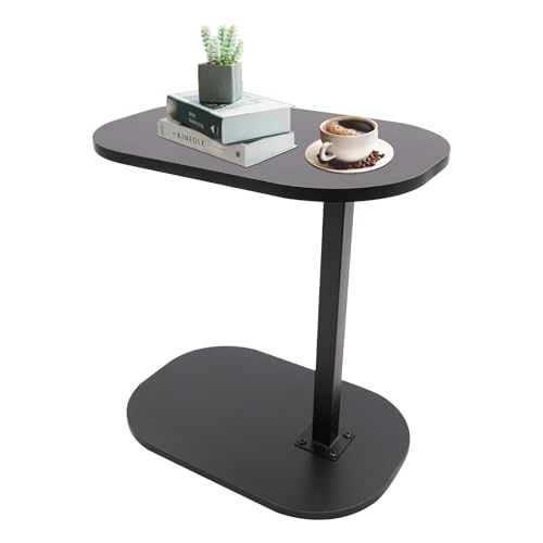 MEELRYD Beistelltisch C Form, Anhebbarer Beistelltisch, Klein Couchtisch Holz Sofatisch, Höhenverstellbar, 360° drehbar, Mobiler Kaffeetisch Side Table für Wohnzimmer Und Schlafzimmer MEELRYD Beistelltisch C Form, Anhebbarer Beistelltisch, Klein Couchtisch Holz Sofatisch, Höhenverstellbar, 360° drehbar, Mobiler Kaffeetisch Side Table für Wohnzimmer Und Schlafzimmer von MEELRYD