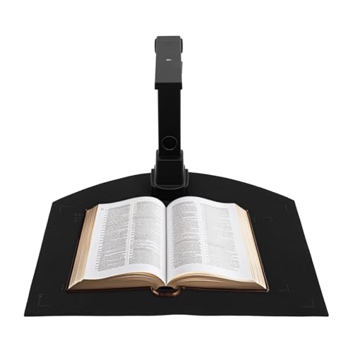 MEELRYD Dokumentenscanner, Faltbare Buchscanner, A3 Scanner, 3-Level-LED HD Tischscanner, Dokumentenkamera Visualizer mit OCR 200+ Sprache, Kompatibel mit Mac/Windows von MEELRYD
