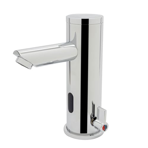 MEELRYD Infrarot Wasserhahn Bad mit Sensor, Waschtischarmatur, Küchenarmatur, Automatisch Badarmatur für Wohnungen, Einkaufszentren,Villen MEELRYD Infrarot Wasserhahn Bad mit Sensor, Waschtischarmatur, Küchenarmatur, Automatisch Badarmatur für Wohnungen, Einkaufszentren,Villen von MEELRYD