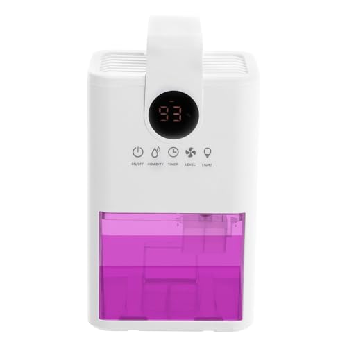 MEELRYD Luftentfeuchter, Luftentfeuchter Klein, Raumluftentfeuchter mit Timer, LED-Display, Dreistufig regelbarer Ventilator, Für Räume ca. 30m² Wohnung, Badezimmer, Keller MEELRYD Luftentfeuchter, Luftentfeuchter Klein, Raumluftentfeuchter mit Timer, LED-Display, Dreistufig regelbarer Ventilator, Für Räume ca. 30m² Wohnung, Badezimmer, Keller von MEELRYD