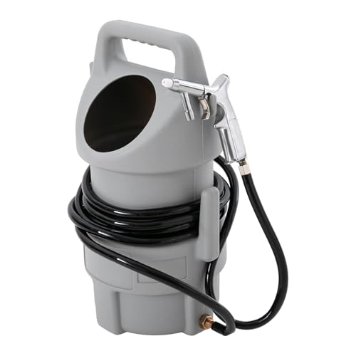 MEELRYD Tragbare Sandstrahleimer, Mobiles Sandstrahlgerät, Druckluft Mobil Sandstrahlpistole, Mobiles Pneumatisches Sandstrahleimer Set Profi Beweglich Satz Mit SandstrahlgeräTe von MEELRYD