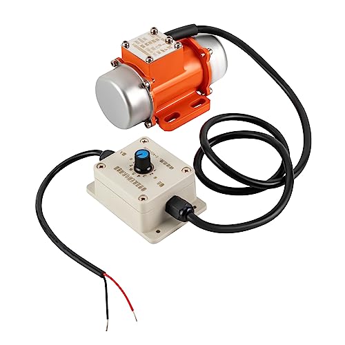 MEELRYD Vibration Motor, 30W 24V Einstellbarer Energiesparender Elektrischer Mehrzweckmotor 4000 U/Min für Bergbau, Metallurgie, Kohle, Elektrizität, Bauwesen, Chemie von MEELRYD