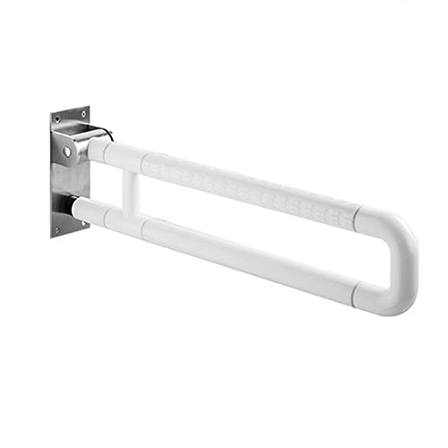 MEELRYD WC Haltegriff, Wandstützgriff Klappbar, Haltegriff Toilette, Behinderten WC Haltegriff, 60 CM, Belastbarkeit 227 KG, Rutschfester Handlaufstab für Senioren, Behinderten MEELRYD WC Haltegriff, Wandstützgriff Klappbar, Haltegriff Toilette, Behinderten WC Haltegriff, 60 CM, Belastbarkeit 227 KG, Rutschfester Handlaufstab für Senioren, Behinderten von MEELRYD