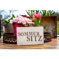 Holzschild Sommersitz Textplatte Geschenk Inspirierend Sommer Platz Draussen Vintage Look Dekorativ Schöner Holzschild Sommersitz Textplatte Geschenk Inspirierend Sommer Platz Draussen Vintage Look Dekorativ Schöner von MEERwertManufaktur