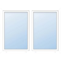 Meeth Wohnraumfenster »77/3 MD«, Gesamtbreite x Gesamthöhe: 100 x 130 cm, 2-flügelig, Dreh-Kipp/Dreh-Kipp - weiss von MEETH
