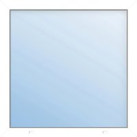 Meeth Wohnraumfenster »77/3 MD«, Gesamtbreite x Gesamthöhe: 100 x 165 cm, Festelement - weiss von MEETH