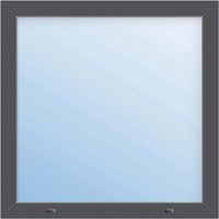 Meeth Wohnraumfenster »77/3 MD«, Gesamtbreite x Gesamthöhe: 105 x 145 cm, Festelement - schwarz von MEETH