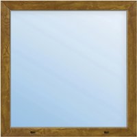 Meeth Wohnraumfenster »77/3 MD«, Gesamtbreite x Gesamthöhe: 105 x 195 cm, Festelement - goldfarben von MEETH