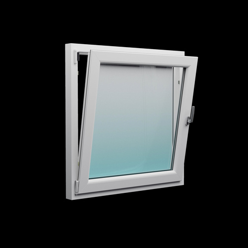 Meeth Fenster »77/3 MD«, Gesamtbreite x Gesamthöhe: 105 x 50 cm, Glassstärke: 33 mm, weiß - weiss von MEETH
