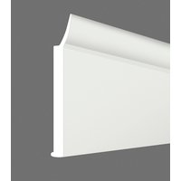 Meeth Flachprofil, BxL: 3 x 140 cm, Polyvinylchlorid (PVC) - weiss von MEETH