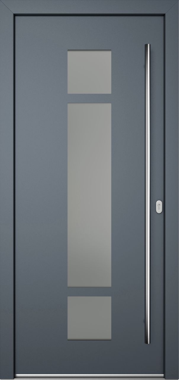 Meeth Haustür Genius PVC Modell 102 DIN Rechts weiß/titan Meeth Haustür Genius PVC Modell 102 DIN Rechts weiß/titan von JOSEFMEETH