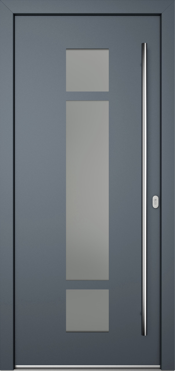 Meeth Haustür Genius PVC Modell 102 DIN Rechts weiß/titan Meeth Haustür Genius PVC Modell 102 DIN Rechts weiß/titan von JOSEFMEETH