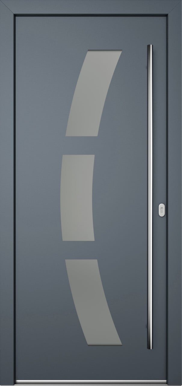 Meeth Haustür Genius PVC Modell 103 DIN Rechts weiß/titan Meeth Haustür Genius PVC Modell 103 DIN Rechts weiß/titan von JOSEFMEETH