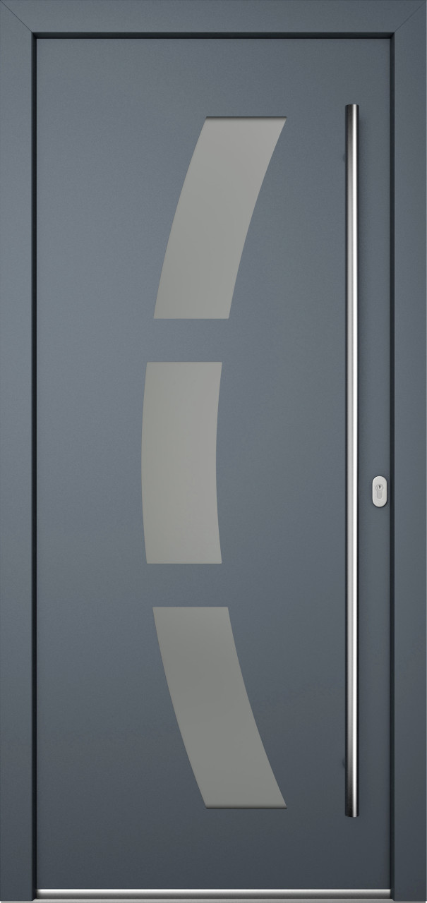 Meeth Haustür Genius PVC Modell 103 DIN Rechts weiß/titan Meeth Haustür Genius PVC Modell 103 DIN Rechts weiß/titan von JOSEFMEETH
