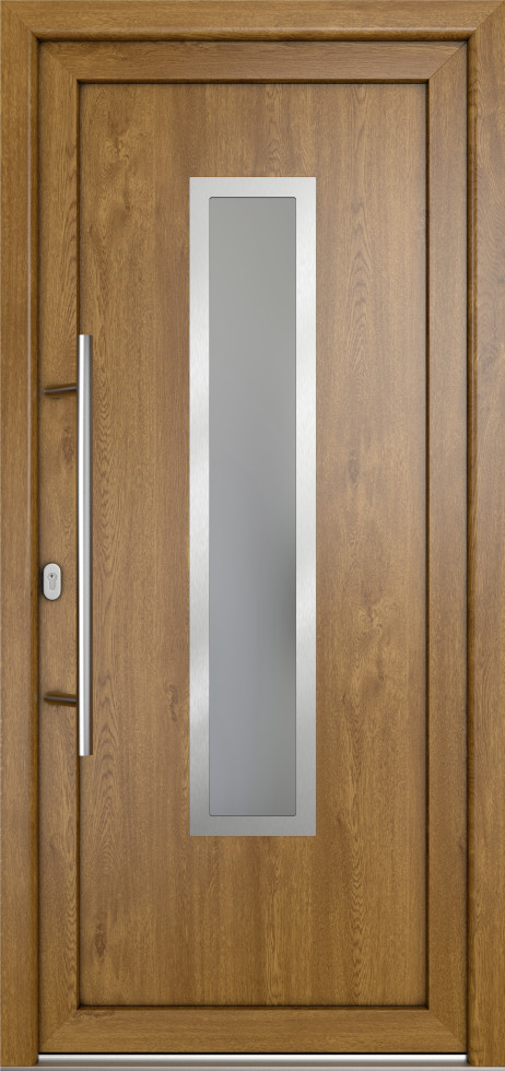 Meeth Haustür Signum Pro PVC Modell 32 88 x 208 cm DIN Links weiß/golden oak Meeth Haustür Signum Pro PVC Modell 32 88 x 208 cm DIN Links weiß/golden oak von JOSEFMEETH