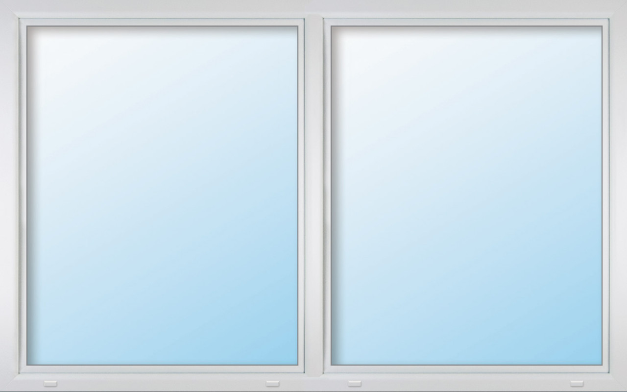 Meeth Kunststofffenster 140 x 50 cm 2-flg. Dreh/Dreh-Kipp Stulppfosten weiß Meeth Kunststofffenster 140 x 50 cm 2-flg. Dreh/Dreh-Kipp Stulppfosten weiß von JOSEFMEETH
