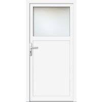 Meeth Nebeneingangstür »ProM 01«, weiß, nach Innen öffnend - weiss Meeth Nebeneingangstür »ProM 01«, weiß, nach Innen öffnend - weiss von MEETH