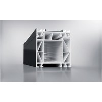 Meeth Verbreiterungsprofil, Kunststoff (PVC) - silberfarben von MEETH