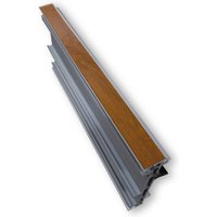 Meeth - Verbreiterungsprofil für pvc Fenster und Haustüren 15 mm, Länge 220 cm, Farbe golden Oak/golden Oak von MEETH