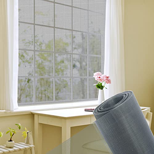 Fliegengitter Fiberglas Meterware 200x500cm, Gewebe Insektenschutz Fliegengitter Kratzfest Insect Stop Standard Fliegengitter für Türen für Türen und Fenster, Grau Fliegengitter Fiberglas Meterware 200x500cm, Gewebe Insektenschutz Fliegengitter Kratzfest Insect Stop Standard Fliegengitter für Türen für Türen und Fenster, Grau von MEEYI