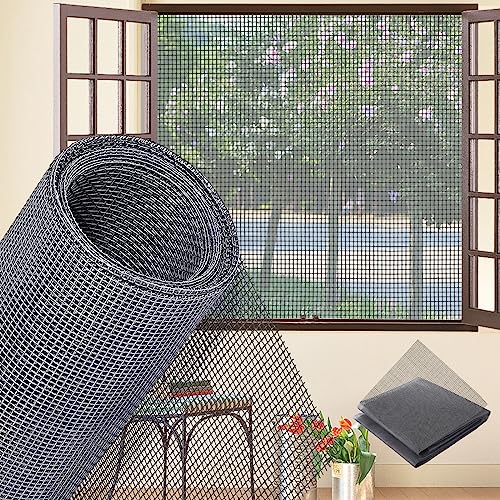 Insektenschutz fliegengitter fenster 200x300cm, Fliegengitter für Dachfenster Meterware Fenstersiebnetze Insektenschutz zum Anbringen an Klappfenster Grau Insektenschutz fliegengitter fenster 200x300cm, Fliegengitter für Dachfenster Meterware Fenstersiebnetze Insektenschutz zum Anbringen an Klappfenster Grau von MEEYI